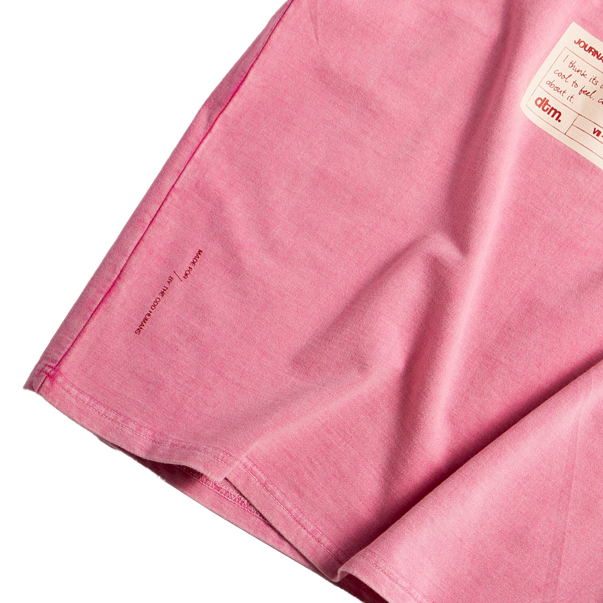 Pink acid wash Sleeveless