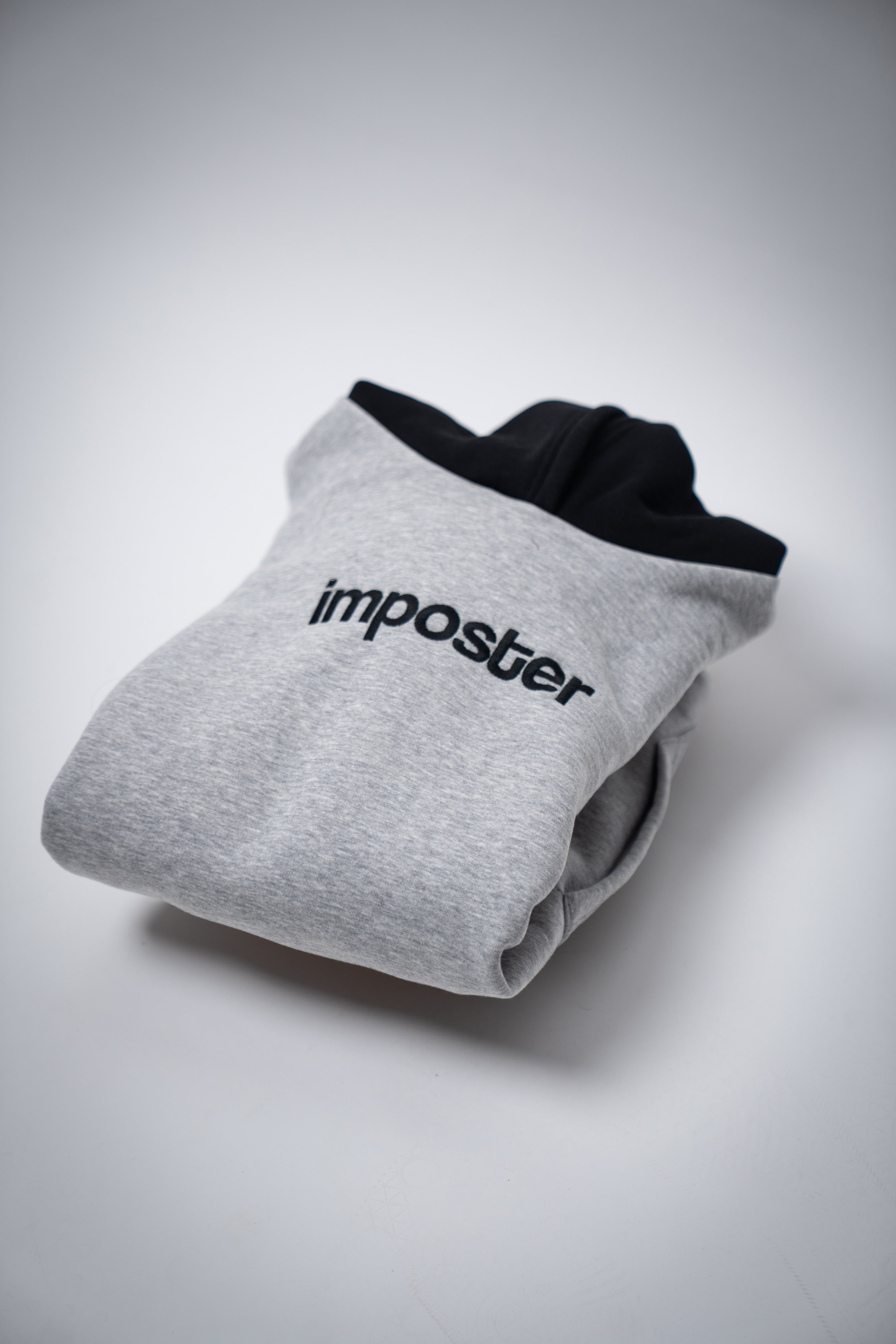 Imposter Grey with Black Hoodie